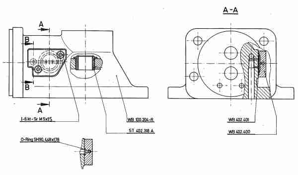 Gehäuse Vormontage ST 300 349-U